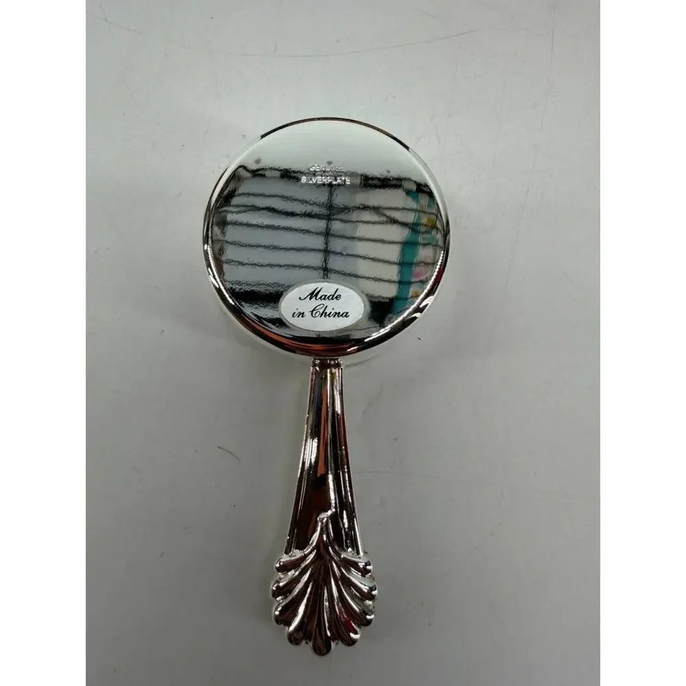 Hampshire Genuine Silverplate Coffee Measure Scoop Ornate Handle Open Box